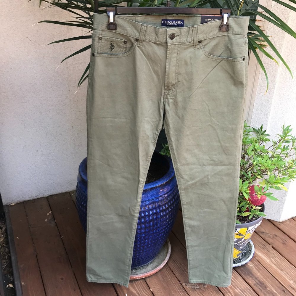 US POLO ASSN. Men's Skinny Cords 34x30